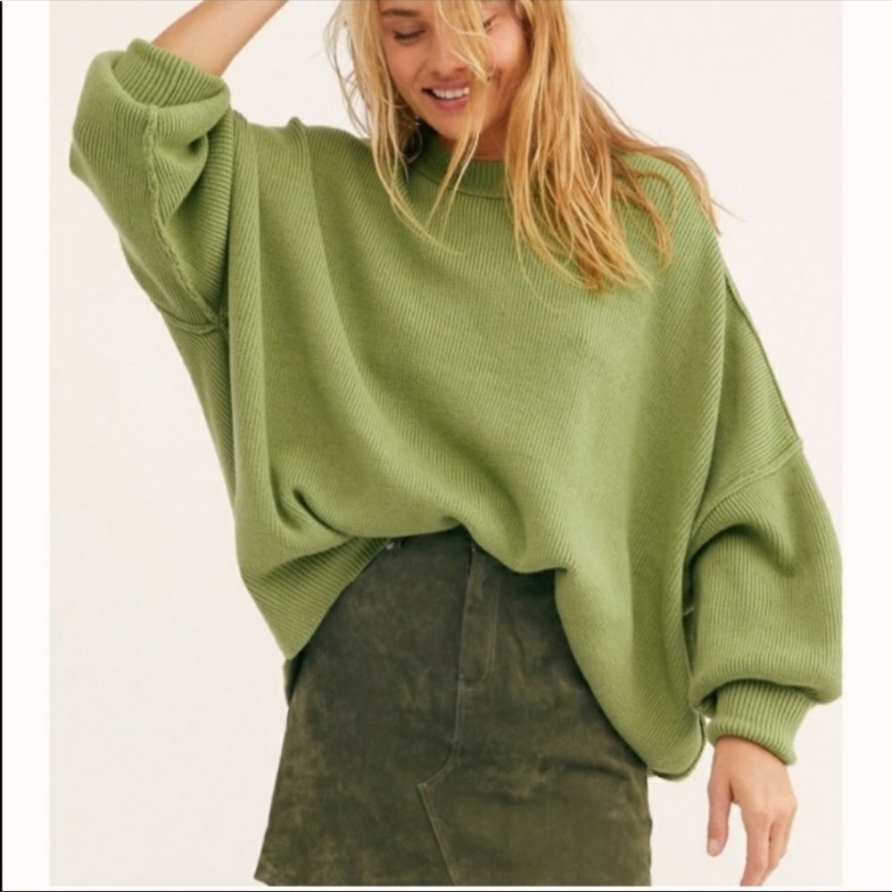 Free People Easy Street Tunic Sweater